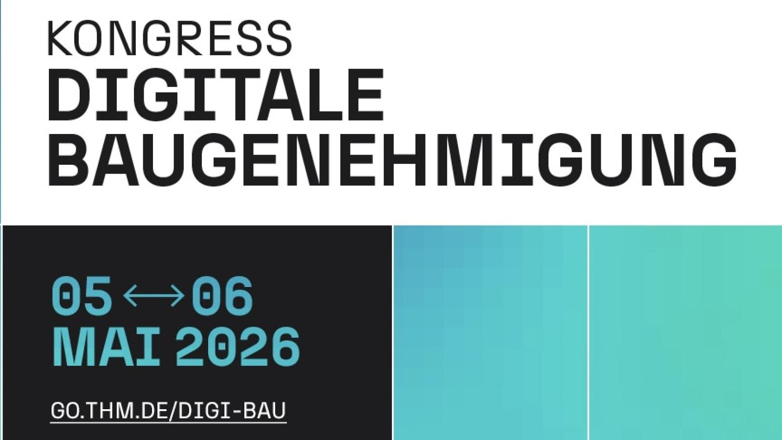 Kongress Digitale Baugenehmigung