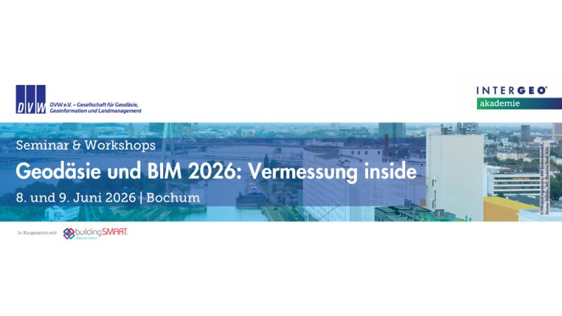 Das Geodäsie und BIM Seminar Geodäsie und BIM